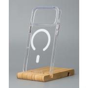 Протиударний чохол для смартфона Space Case with Magnetic for iPhone 17 Pro Max прозорий