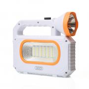 Фонарик многофункциональный XO YH05 Solar Panel белый