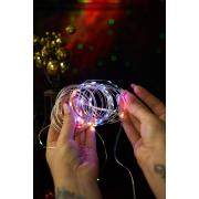 Led гирлянда 7м/50Led (солнечная батарея/медный провод) 8 режимов IP65