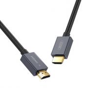 HDMI-кабель XO (GB001) 5M HDMI to HDMI 8K алюминиевый корпус черный