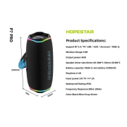 Колонка Bluetooth Hopestar P7 Pro gray