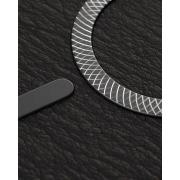 Чехол LUXURY Leather Case с поддержкой MagSafe для iPhone 14 Pro black