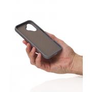 Чехол LUXURY Leather Case с поддержкой MagSafe для iPhone 16 natural titanium