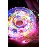 Led гирлянда 32м/300Led (медный провод) 24В 8 режимов 220V