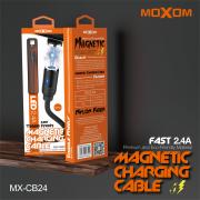 USB cable MOXOM Lightning (MX-CB24) Magnetic черный