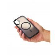 Силиконовый чехол MATTE с поддержкой MagSafe для iPhone 17 classic black