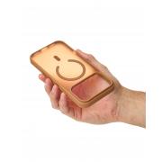 Силиконовый чехол MATTE с поддержкой MagSafe для iPhone 17 Pro coffee brown