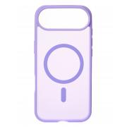Силиконовый чехол MATTE с поддержкой MagSafe для iPhone 17 AIR lavander