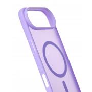 Силиконовый чехол MATTE с поддержкой MagSafe для iPhone 17 AIR lavander