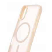 Силиконовый чехол MATTE с поддержкой MagSafe для iPhone 17 antique white