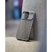 Металлический чехол AROMA ALUMINIUM для iPhone 14 Pro Max серый
