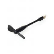 Портативный USB вентилятор черный