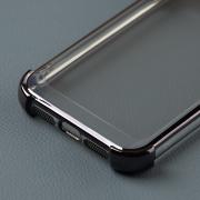 Пластиковый чехол FRAME CORNER для iPhone 12 черный