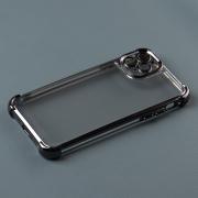 Пластиковый чехол FRAME CORNER для iPhone 12 Pro Max черный