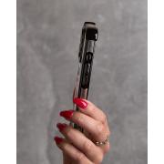 Пластиковый чехол FRAME CORNER для iPhone 14 Pro Max черный