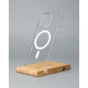 Пластиковый чехол Lux Clear с поддержкой MagSafe для iPhone 16 Pro Max Прозрачный