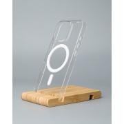 Пластиковый чехол Lux Clear с поддержкой MagSafe для iPhone 16 Pro Прозрачный