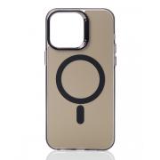 Полиуритановый чехол MagSafe "IMD Colors" для iPhone 11 Pro черный