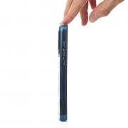 Пластиковый чехол MagSafe NEWZONE для iPhone 14 Pro Max синий