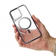 Пластиковый чехол MagSafe NEWZONE для iPhone 14 Pro Max черный