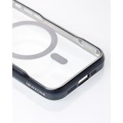 Пластиковый чехол MagSafe NEWZONE для iPhone 15 Pro черный