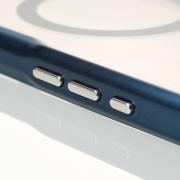 Пластиковый чехол MagSafe NEWZONE для iPhone 15 Pro Max синий
