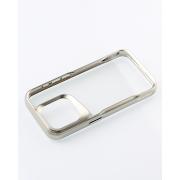 Пластиковый чехол NEWZONE для iPhone 13 Pro Max серебряный