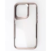 Пластиковый чехол NEWZONE для iPhone 13 Pro Max золотой