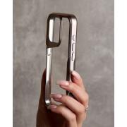 Пластиковый чехол NEWZONE для iPhone 13 Pro Max золотой