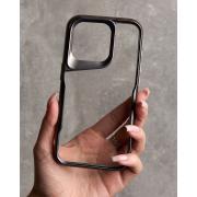 Пластиковый чехол NEWZONE для iPhone 13 Pro Max черный