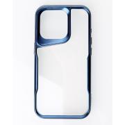 Пластиковый чехол NEWZONE для iPhone 14 Pro синий