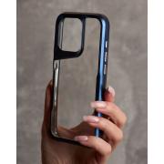 Пластиковый чехол NEWZONE для iPhone 14 Pro синий