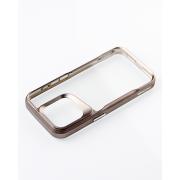 Пластиковый чехол NEWZONE для iPhone 14 Pro золотой