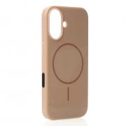 Поликарбонатный чехол Beats Case with MagSafe для iPhone 16 Plus desert titanium