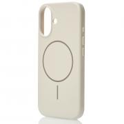 Поликарбонатный чехол Beats Case with MagSafe для iPhone 16 Plus natural titanium