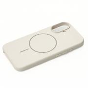 Поликарбонатный чехол Beats Case with MagSafe для iPhone 16 Plus natural titanium