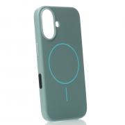 Поликарбонатный чехол Beats Case with MagSafe для iPhone 16 Plus wave blue