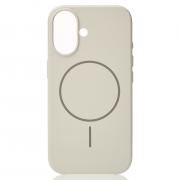 Поликарбонатный чехол Slim Ring с поддержкой MagSafe для iPhone 16 natural titanium