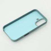 Поликарбонатный чехол Slim Ring с поддержкой MagSafe для iPhone 16 wave blue