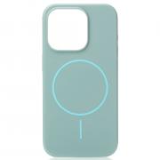 Поликарбонатный чехол Beats Case with MagSafe для iPhone 15 Pro wave blue