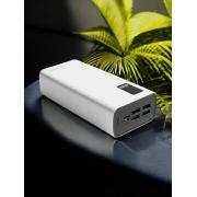 АКБ PowerBank MTL MT-4530 4USB/22,5W/PD/LED дисплей (30000mAh) белый