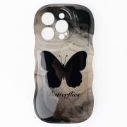 Чехол BUTTERFLY для iPhone 14 Pro Max черный