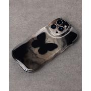 Чехол BUTTERFLY для iPhone 14 Pro Max черный