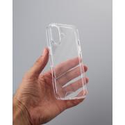 Чехол Space Case (1st Gen) для iPhone 16 прозрачный