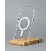 Противоударный чехол для смартфона Space Case with Magnetic for iPhone 17 Air прозрачный