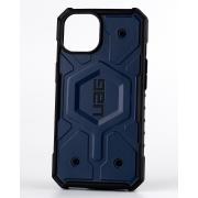 Противоударный чехол UAG с поддержкой MagSafe для IPhone 15 midnight blue