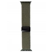 Ремешок для Apple Watch "Nylon Braided Magnetic" 38/40/41 мм khaki