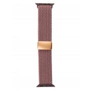 Ремешок для Apple Watch "Nylon Braided Magnetic" 42/44/45/46/49 мм cherry