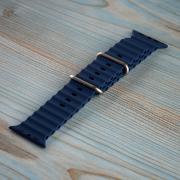 Ремешок для Apple Watch "Ocean Band" 42/44/45/49 мм темно-синий