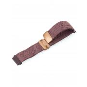 Ремешок для часов UNIVERSAL "Nylon Braided Magnetic" 20 мм cherry
